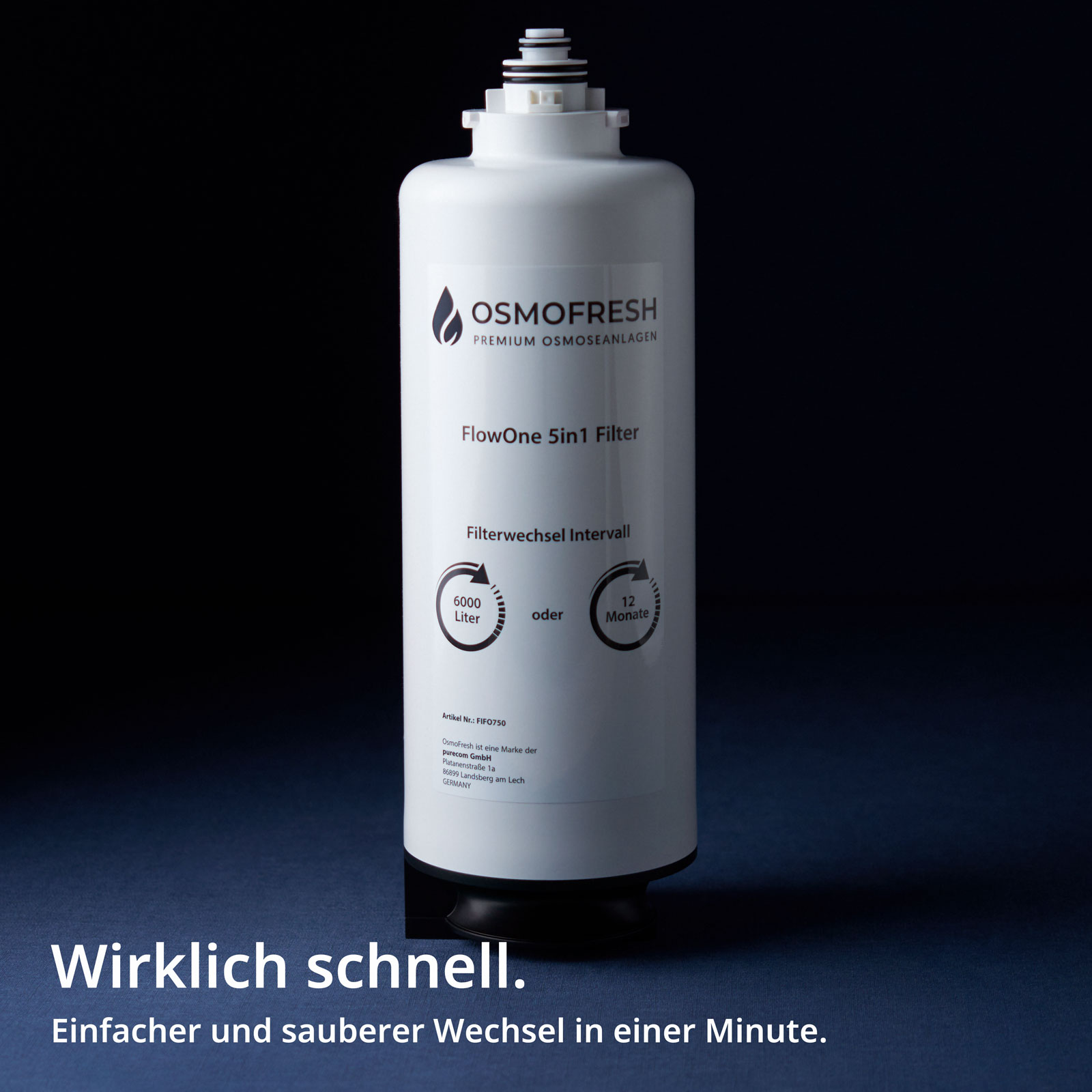 Ersatzfilter FlowOne+ 2l/min