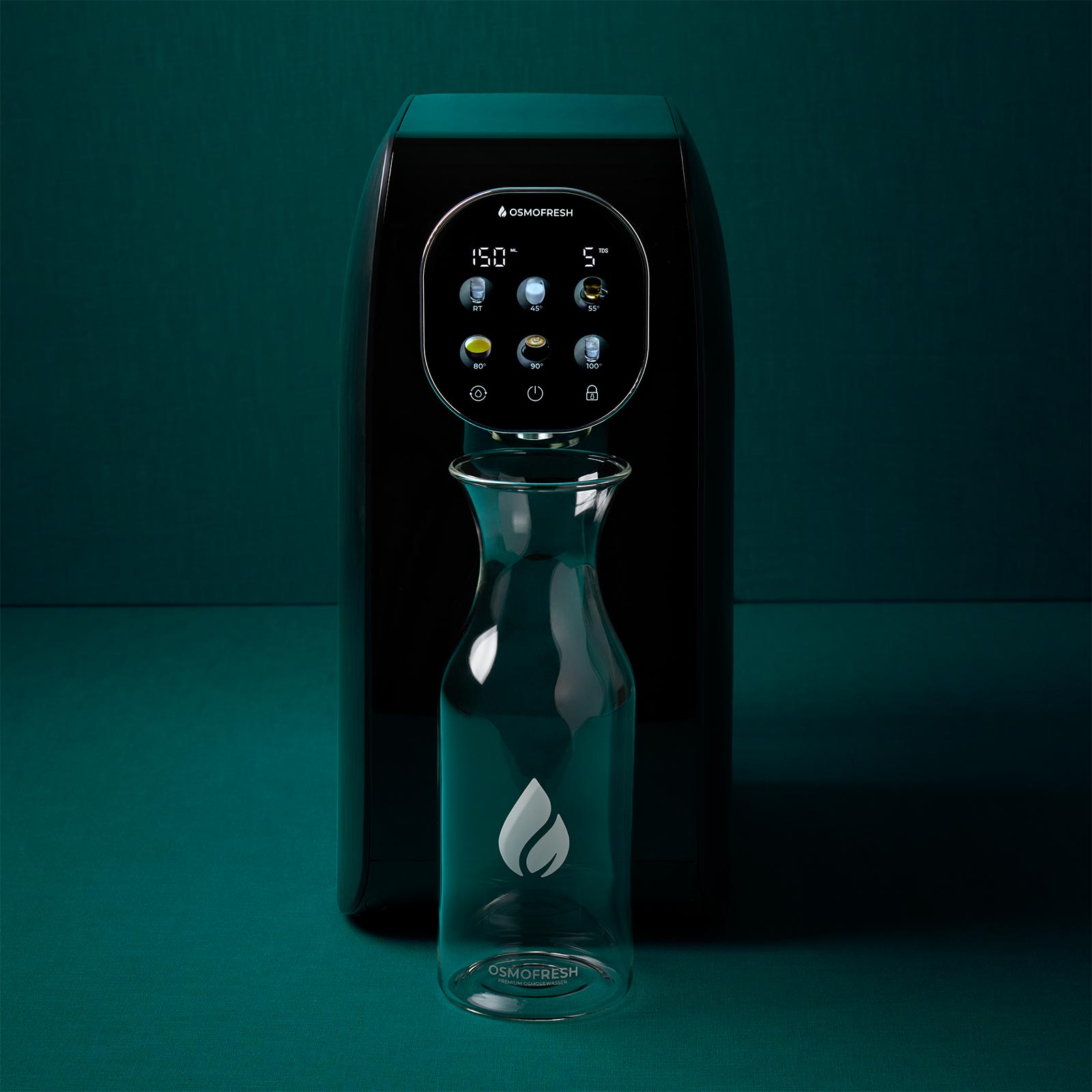 Glaskaraffe Quella Pro 0,9 L  Glaskaraffe Quella Pro 0,9 L