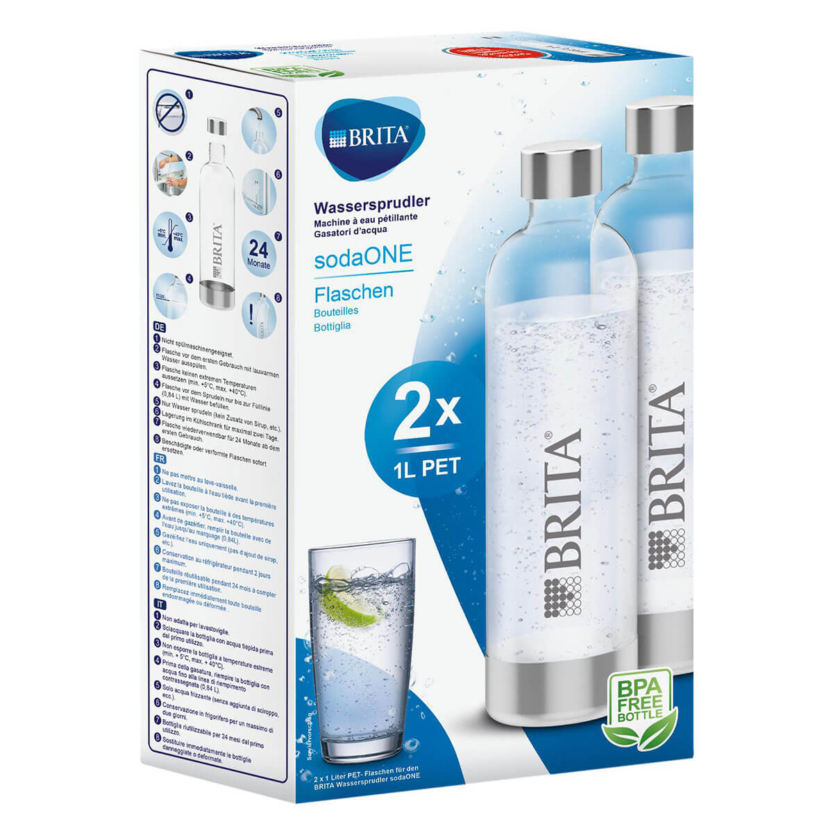 Soda One Bottle Verpackung