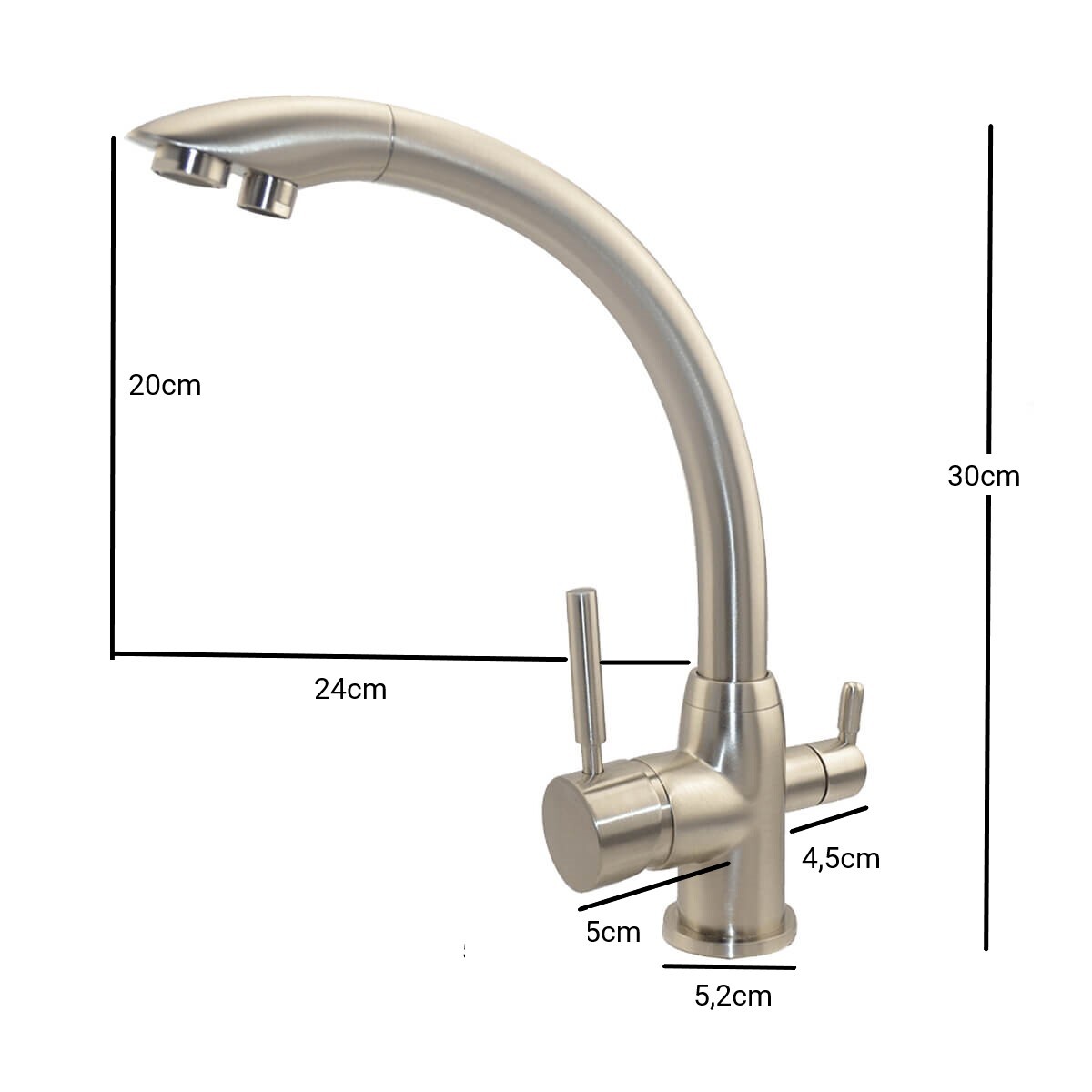 Osmoseanlage Proline Digital mit 2l/min (800 GPD) mit Aqua Curve Matt (3 Wege) Osmoseanlage Proline Digital mit 2l/min (800 GPD) mit Aqua Curve Matt (3 Wege)