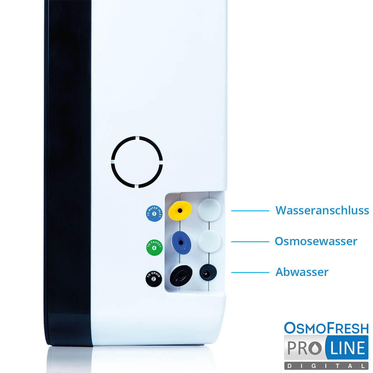 Anschlüsse, OsmoFresh Proline Digital, Osmoseanlagen