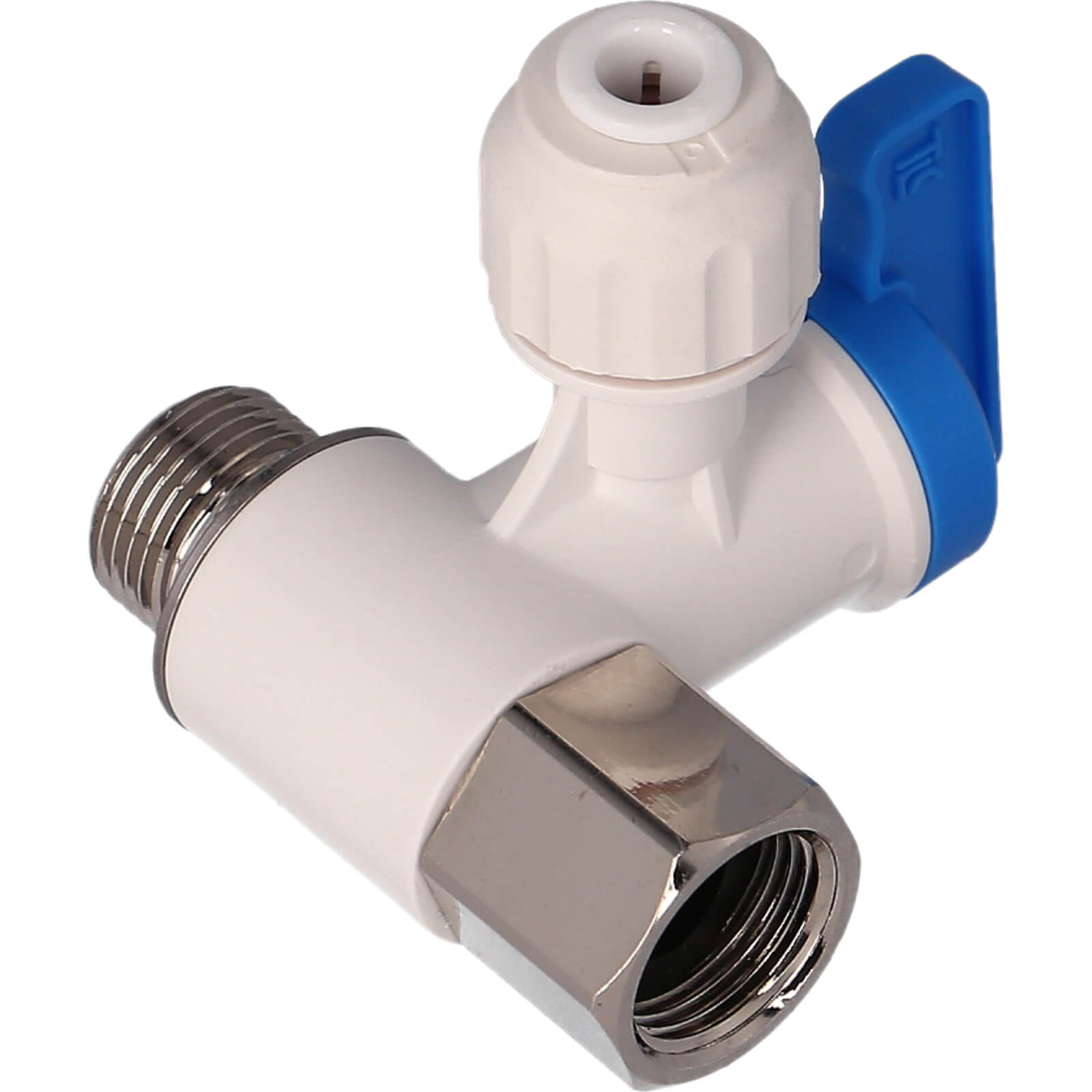 Winkelabsperrventil 1/4" mit Rückschlagventil