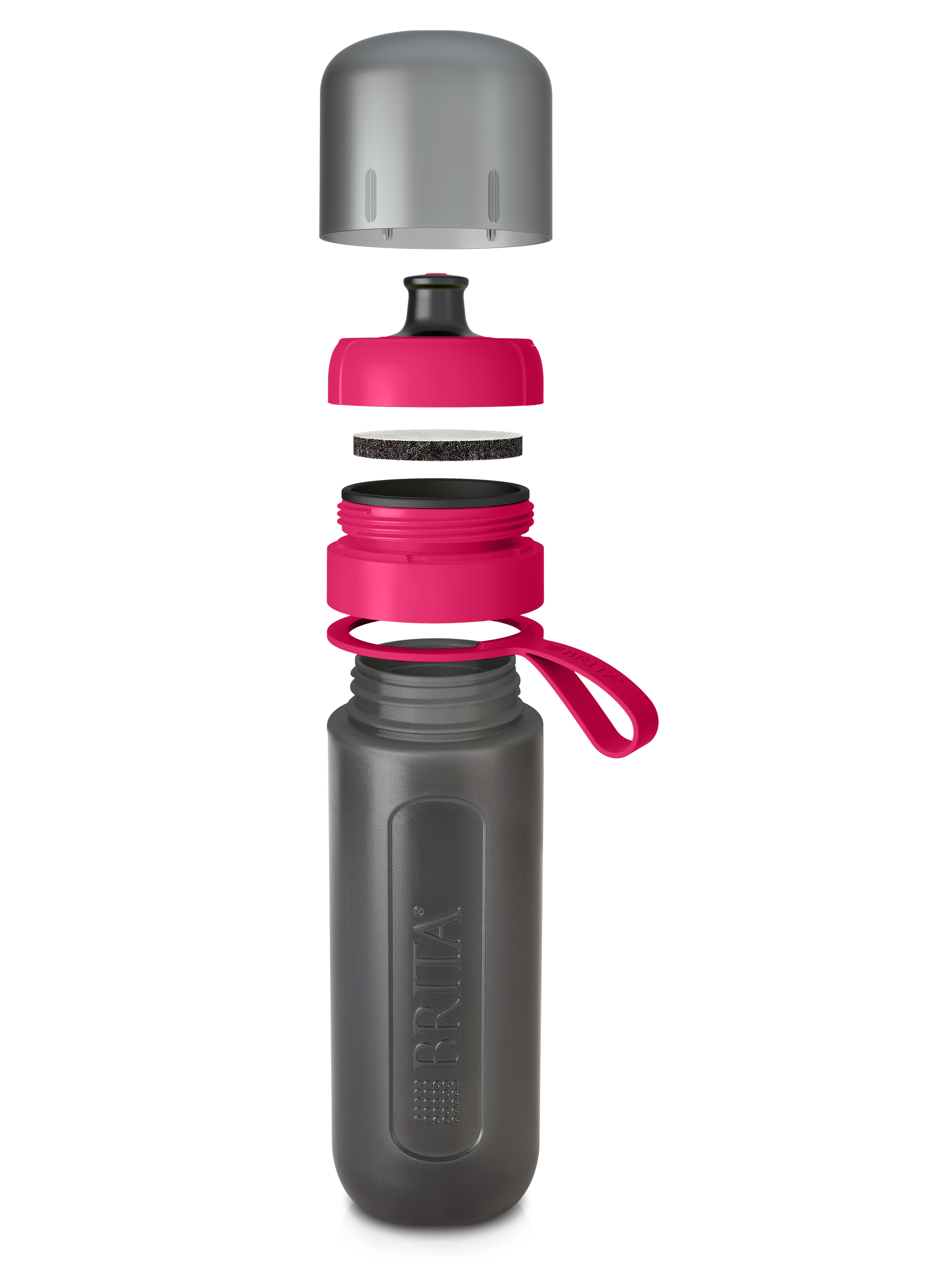 BRITA® Wasserfilter-Flasche fill&go Vital Pink