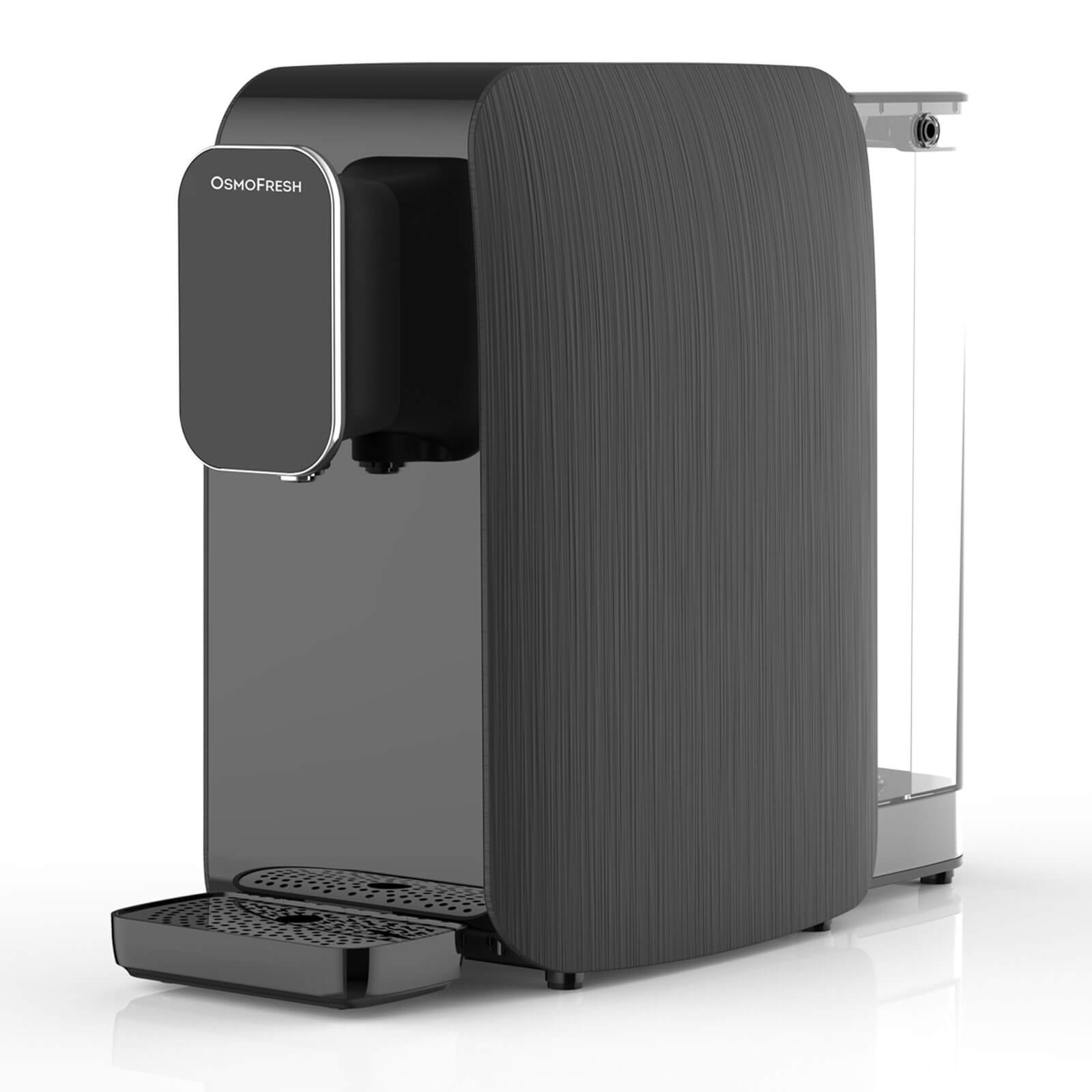 Osmoseanlage Quella Life Black Edition mit gratis Glaskaraffe