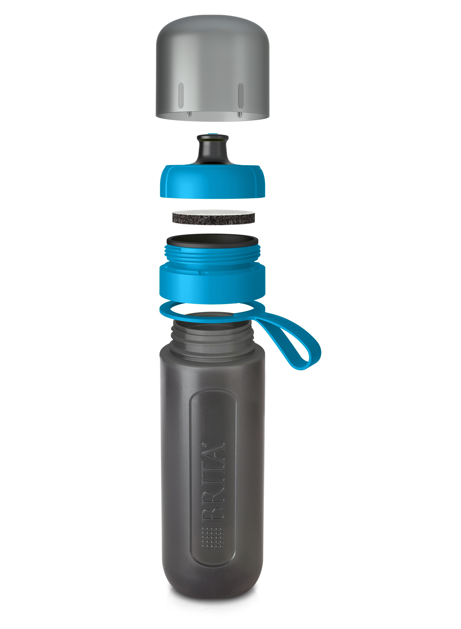 BRITA® Wasserfilter-Flasche fill&go Vital Blau