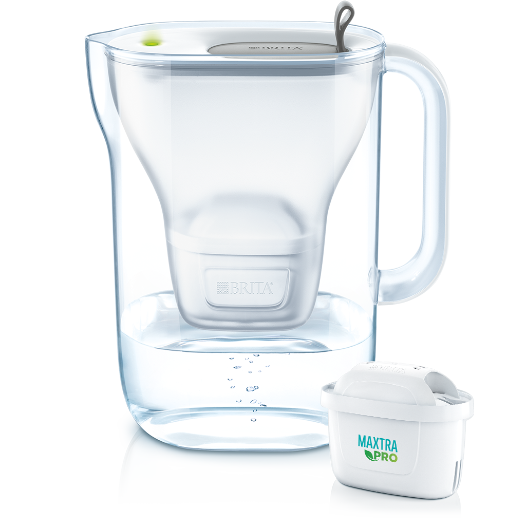 BRITA® Wasserfilter-Kanne Style hellgrau